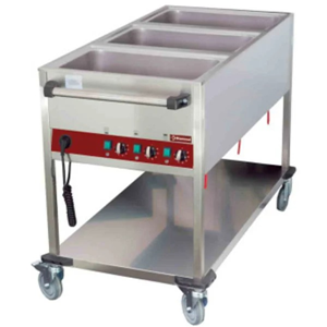 Bain-mariewagen 3 x 1/1gn Bain-mariewagen 3 x 1/1gn